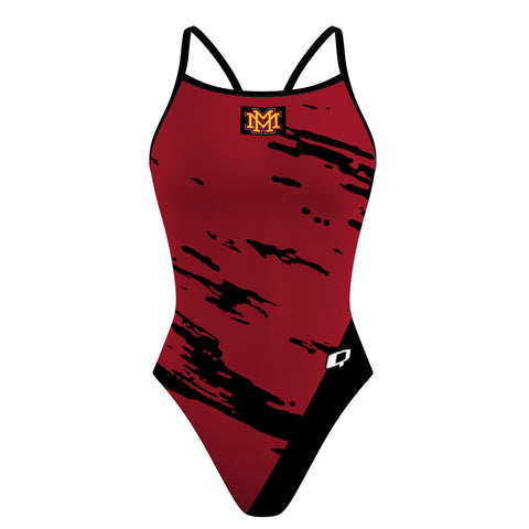 Mira Monte splash thin strap - Skinny Strap Swimsuit