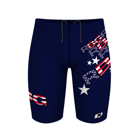 RBG24 stripes2 jammer - Jammer Swimsuit