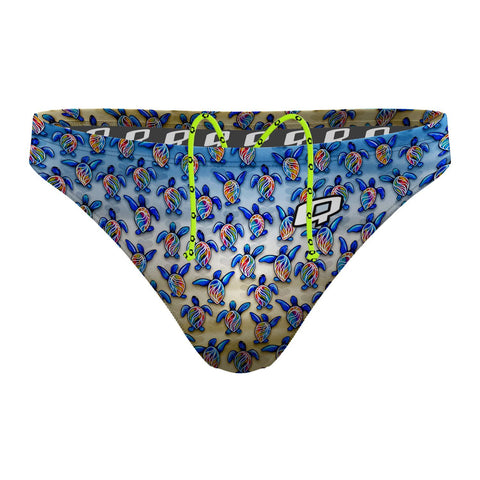 Turtle Trot Waterpolo Brief
