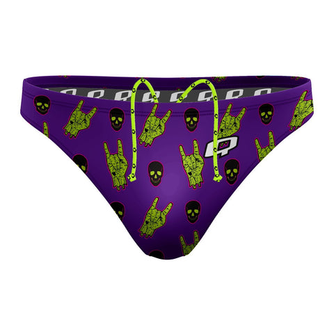 Zombie Metal Waterpolo Brief