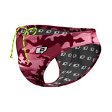 Pink Camo Waterpolo Brief