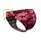 Pink Camo Waterpolo Brief