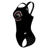Johnnie Means Aquatics Tigersharks FV1   - Classic Strap Swimsuit