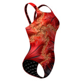 Fiery Fractals - Classic Strap Swimsuit