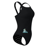 Dundas Solid - Solid Classic Strap Swimsuit