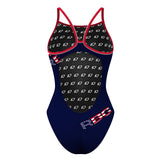 RBG24 SUIT thin strap ED1 - Skinny Strap Swimsuit