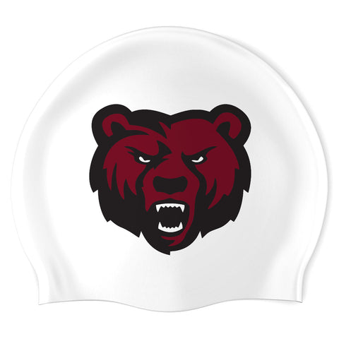 SUNY Potsdam - Swimoutlet PO22819992 (White/2) - Custom Silicon Swimcap