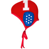 D1 - MASTER DESIGN (Goalie Royal)- #'s Outlined - Water Polo Cap