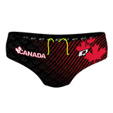 Canada UWH Black FV - Classic Brief Swimsuit