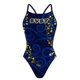 Sun Valley Swim Team V3 - Skinny Strap Swimsuit
