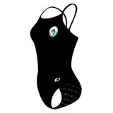 Gators Solid Black - Skinny Strap Swimsuit