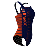 classic orange - Classic Strap Swimsuit