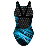 Whitecourt Blue Dolphins - Classic Strap Swimsuit
