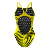 Twisting Yellow - Skinny Strap