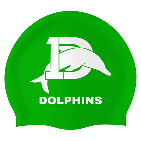 Arkansas Dolphins - Swimoutlet PO22964041 (GREEN/1) - Custom Silicon Swimcap