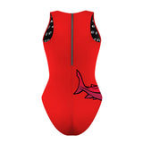 Final Mast Academy Makos - Women's Waterpolo Swimsuit Classic Cut