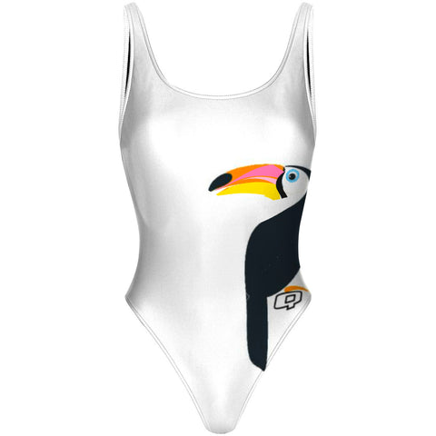 Becca high hip. toucan 3 - High Hip One Piece Swimsuit