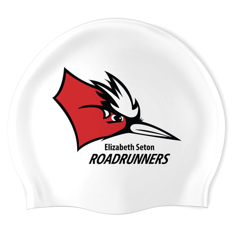 Elizabeth Seton HS - Swimoutlet PO22849113 (White/2) - Custom Silicon Swimcap