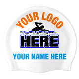 LOGO + NAME - Silicone Swimming Cap
