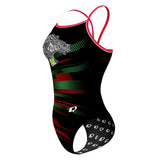 Croc01 - Sunback Tank Swimsuit
