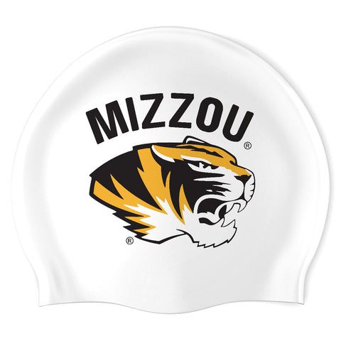 Mizzou Club Swim - Swimoutlet PO22865811 (White/2) - Custom Silicon Swimcap