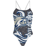 UNH Wildcats 22 FV - "Y" Back Swimsuit