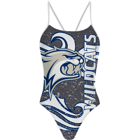 UNH Wildcats 22 FV - "Y" Back Swimsuit
