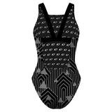 classic deco/tri 2 - Classic Strap Swimsuit