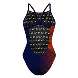 Club Orange - Skinny Strap Swimsuit