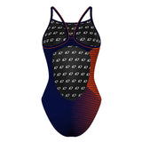 Club Orange - Skinny Strap Swimsuit