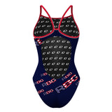 RBG24 SUIT thin strap ED back - Skinny Strap Swimsuit
