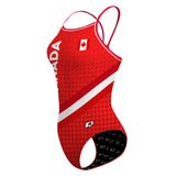 GO CANADA - Skinny Strap Swimsuit