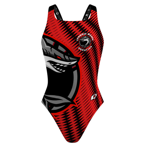 Johnnie Means Aquatics Tigersharks FV1  - Classic Strap Swimsuit