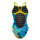 Moraga Valley Pool Swim Team (MVP) FV - Skinny Strap Swimsuit