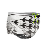 Escher Gansos - Mesh Drag Swimsuit