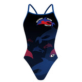 Brentwood Dolphin Swim Team FV - Skinny Strap Swimsuit