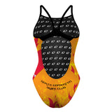 North Edmonton Swim Club NESC TAS - Skinny Strap Swimsuit