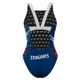 Swift Current Stingrays - Classic Strap Swimsuit