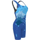 Blue Devils - Classic Strap Long Knee Women Jammer