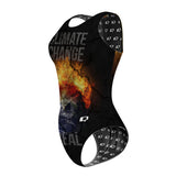 Climate Strike - Women Waterpolo Swimsuit Classic Cut