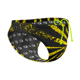 WP black and yellow - Waterpolo Brief
