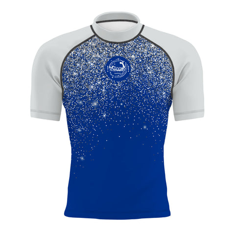 Mahogany Mermaid - Men's Surf UPF50+ Short Sleeve Rash Guard