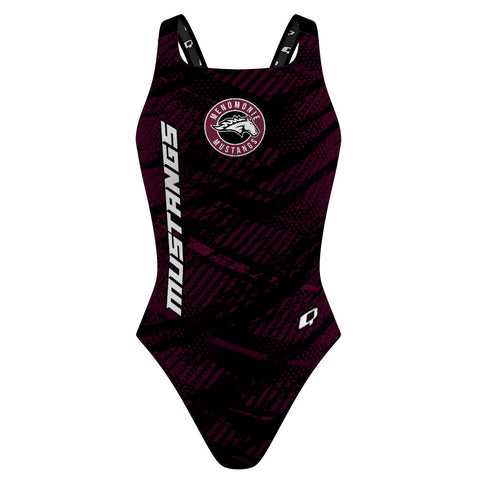 Menomonie Mustangs - Classic Strap Swimsuit