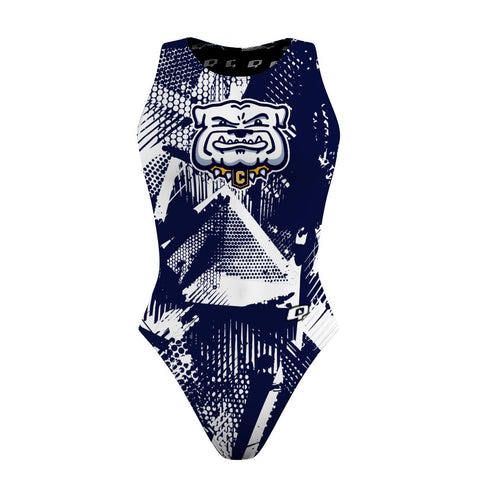 Chelsea Bulldogs V2 - Women Waterpolo Swimsuit Classic Cut