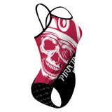 Piratas KN Swim Red - Skinny Strap Swimsuit