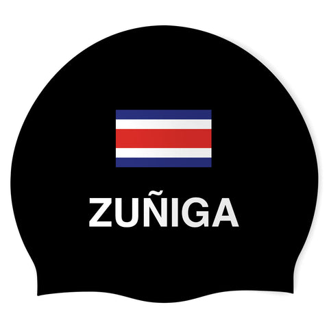Costa Rica Swim Zuniga - Silicone Swimming Cap