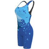 Blue Devils - Classic Strap Long Knee Women Jammer