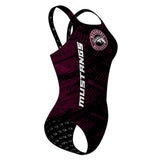 Menomonie Mustangs - Classic Strap Swimsuit