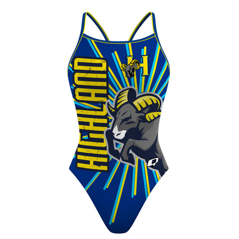 Highland Rams Comic - Skinny Strap Swimsuit