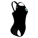 Gators Solid Black - Classic Strap Swimsuit